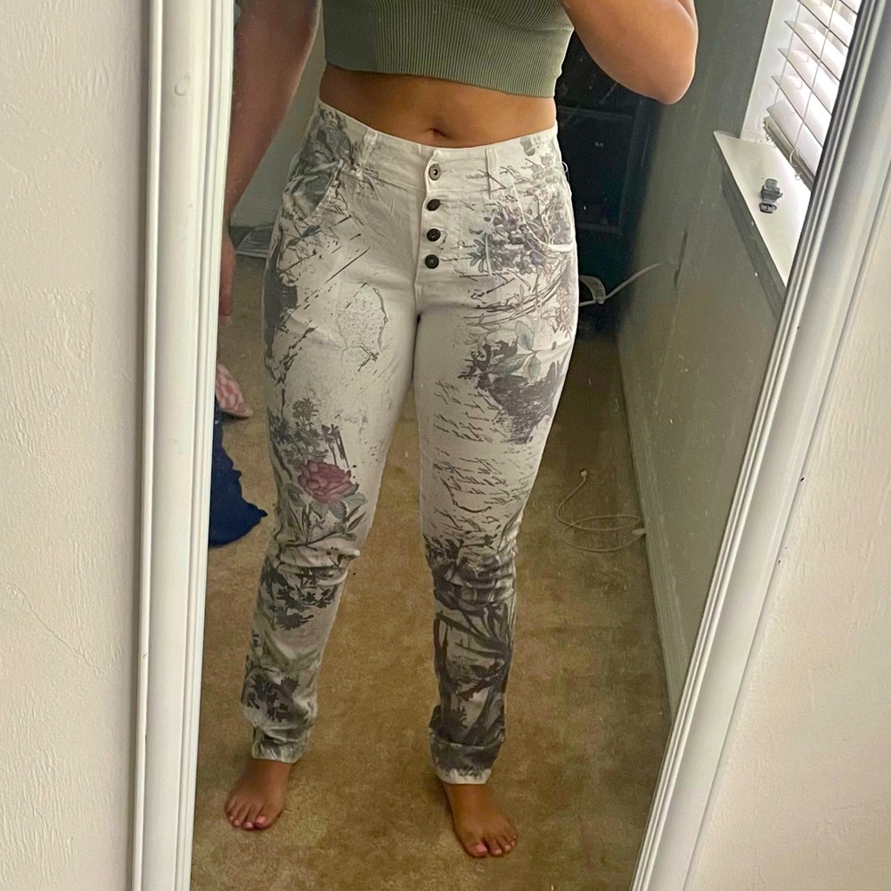 Vintage Pattern Gigi Moda Jeans
